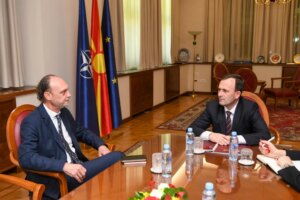 Митрески – Бомгартнер: Северна Македонија и Франција имаат одлични односи, меѓусебната соработка и поддршка ќе се продлабочат