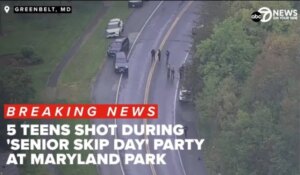 Пет тинејџери повредени во пукање во парк во Мерилденд