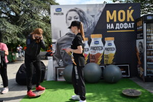 Имлек Протеин – моќ и енергија за 1650 спортисти на “Скопје трча”