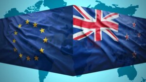 Стапи во сила Трговскиот договор меѓу ЕУ и Нов Зеланд 