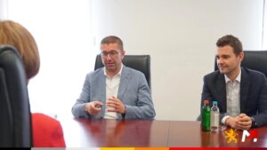 Мицкоски -на средба со Дрекслер: Заложбите на владата на ВМРО-ДПМНЕ се евроинтеграциите, економскиот развој и борбата против корупцијата